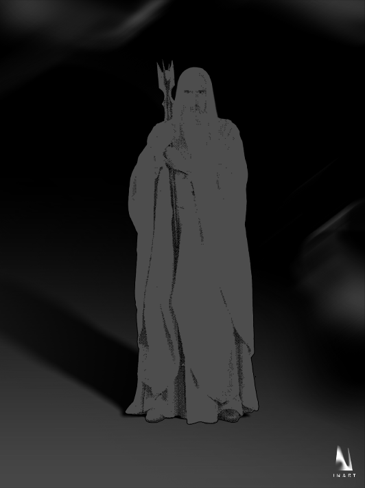The Lord of the Rings: The Fellowship of the Ring - Saruman 1/6 Collectible Figure