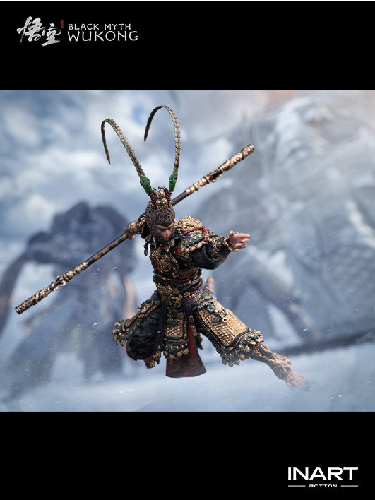 『黒神話: 悟空』 天命人・斉天大聖金甲Ver. 1/12 アクション フィギュア