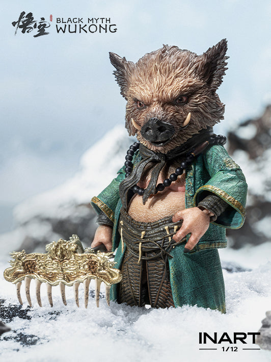 Blackmyth Wukong themed Zhubajie Twelfth Action Figure with realistic detailing