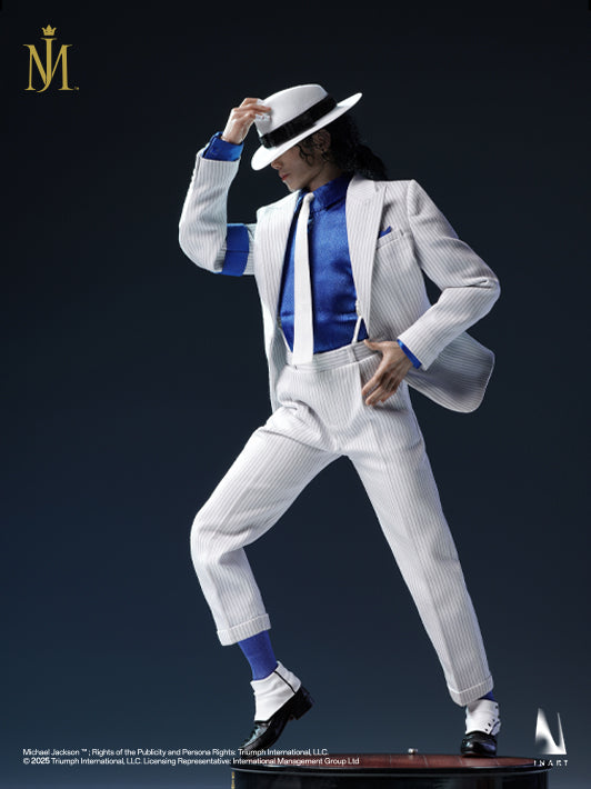 Collector-grade MJ figure with flexible articulation, easily recreating multiple iconic poses