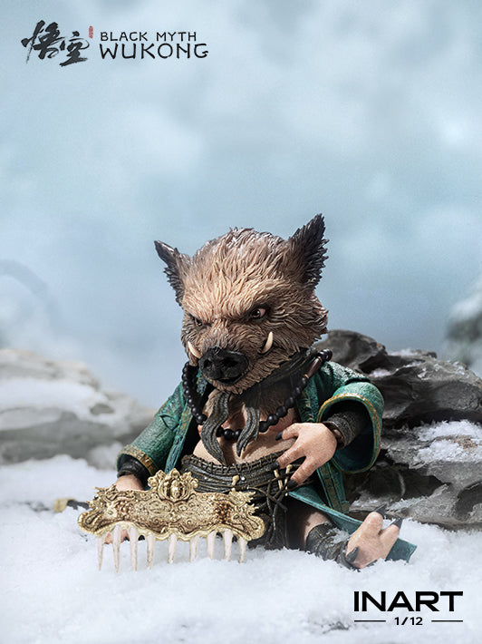 Dynamic Zhu Bajie Statue from Black Myth Wukong crafted by INART