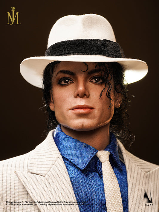 Highly Detailed Head Sculpt of INART Michael Jackson Smooth Criminal Sixth Scale Action Figure