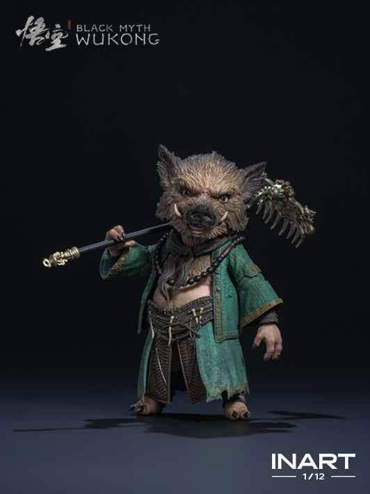 Highly detailed Zhubajie action figure from Blackmyth Wukong with dynamic design