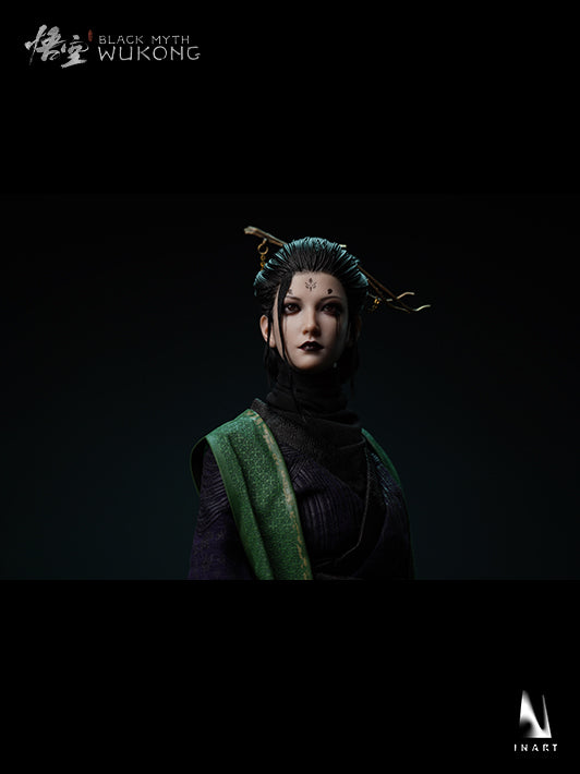 INART 1 6 collectible figure The Fourth Sister half-body portrait side angle