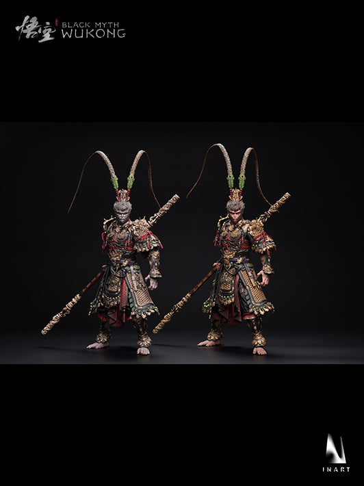 INART 1/6 collectible figure The Great Sage's Broken Shell compared with Great Sage Armor Set