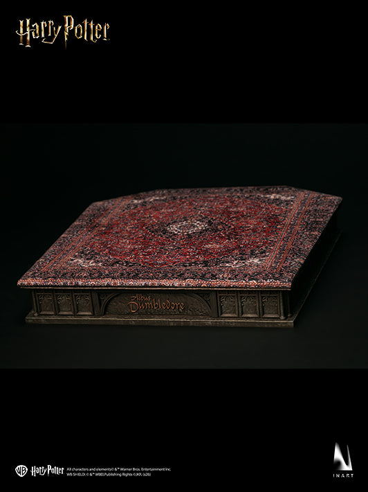 INART Dumbledore collectible licensed figure on detailed carpet-like display base