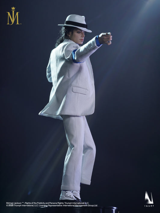INART Michael Jackson action figure feels like a frozen moment in dance, radiating dynamic elegance