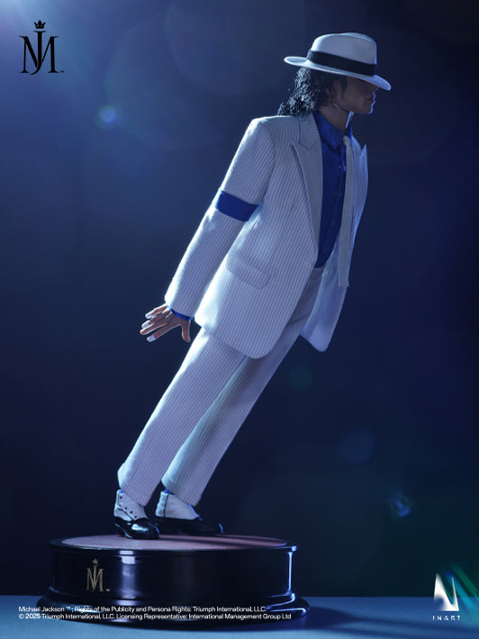 INART Micheal Jackson figure reproduces the legendary 45-degree lean from Smooth Criminal