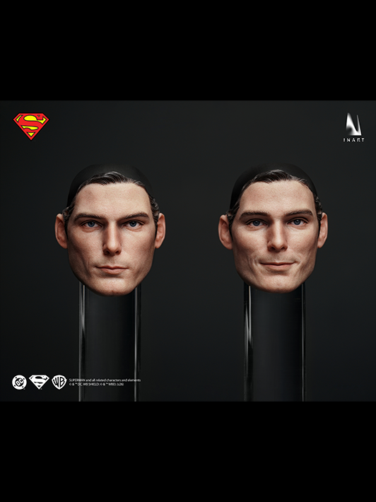 INART Superman 1/6 figure heroic upward gaze pose