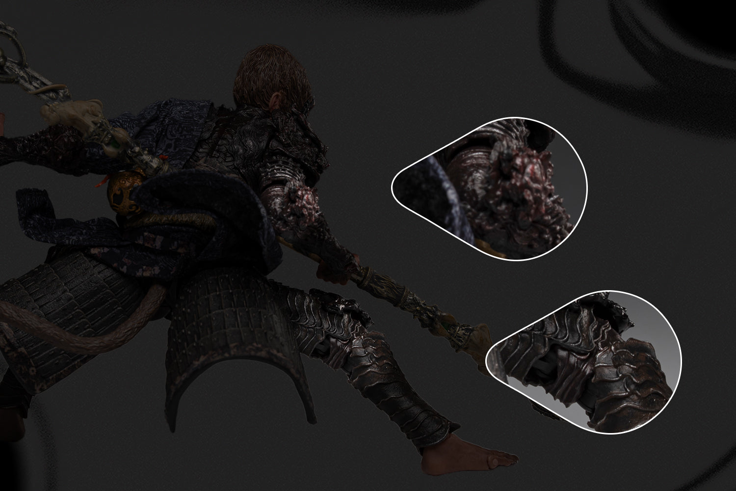 INART Wukong Twelfth Scale Action Figure Featured by Articulated Joints