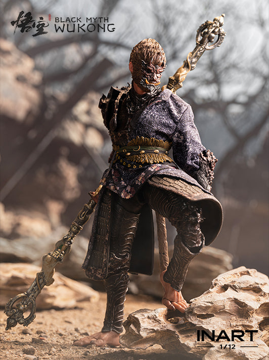 INART Wukong Twelfth Scale Action Figure with Hidden Joint Technology for Premium Collectors