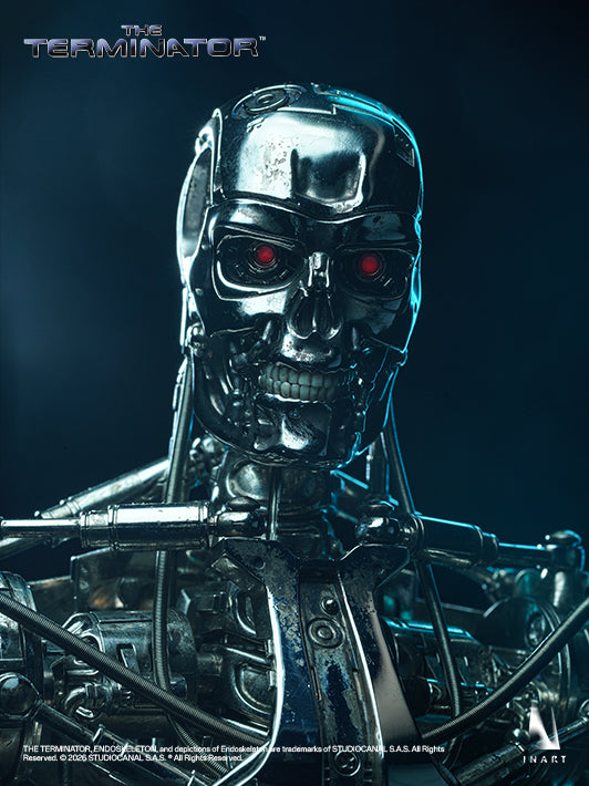 Robotic Arm Detail of The Terminator Endoskeleton Figure