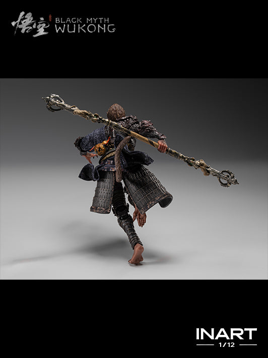 Running Pose of INART Wukong Twelfth Scale Action Figure