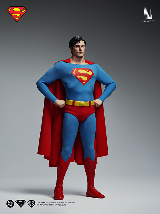 Superman 1978 collectible figure calm expression close-up