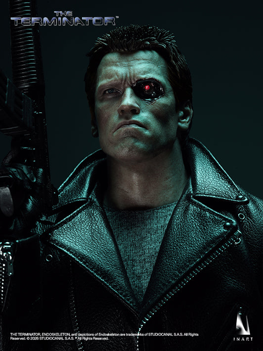 highly detailed accessories and weapons of t800 scale collectible figure designed by inart