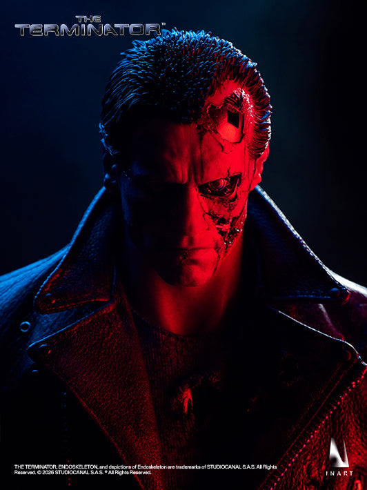 highly detailed terminator replica of the terminator t800 sixth collectible figure