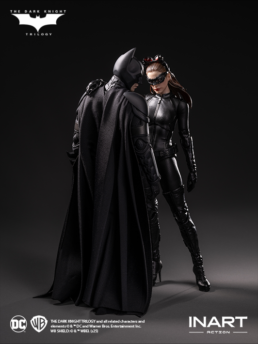 inart 1 12 the dark knight rises catwoman and batman