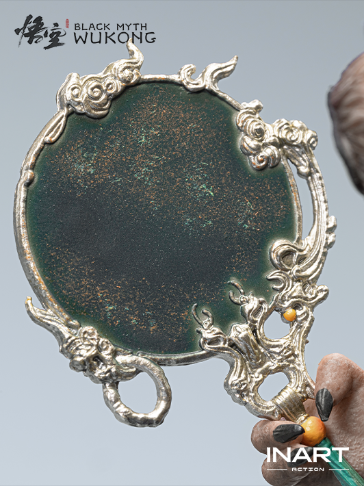 inart 1 12 zhu bajie figure close view highlighting accessory