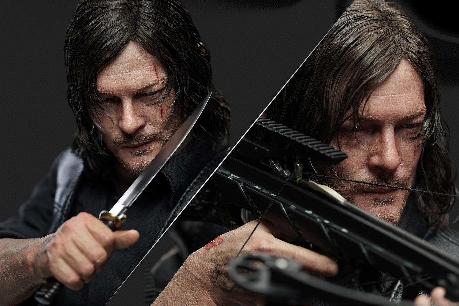 inart 1 6 daryl figure is recreated in sixth scale form based on the props from the show