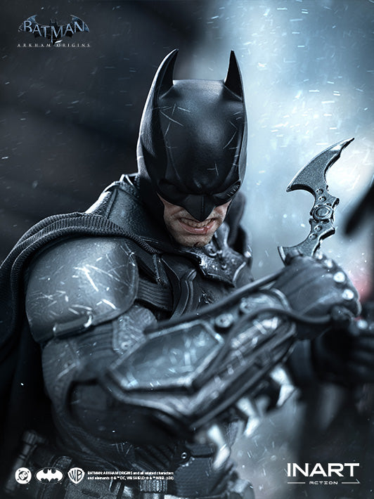 inart batman arkham origins battle damaged version highly poseable