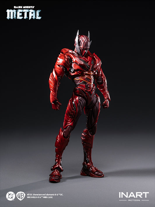 inart batman the red death action figure highlighting joint articulation for expressive poses