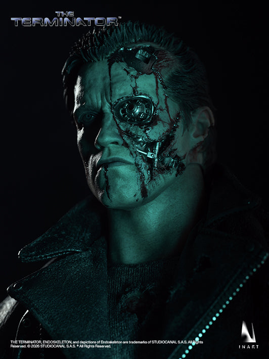 inart t800 sixth scale premium collectible figure featuring screen-accurate details