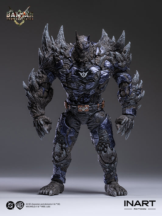 1.inart the devastator action figure displaying detailed armor and articulated figure movement