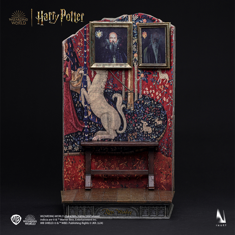 Miniature Ron Weasley figure capturing his iconic mischievous look