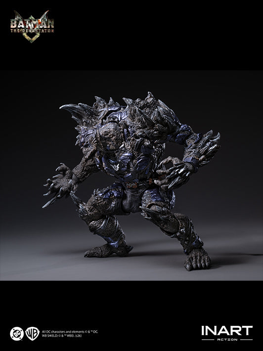 10.inart the devastator action figure capturing an aggressive figure stance with detailed sculpt