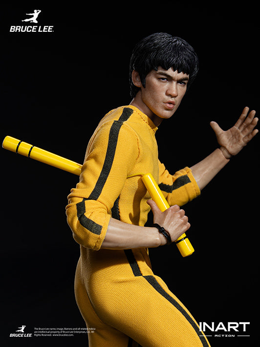 ブルース・リー（イエロートラックスーツ）1/12 アクションフィギュア