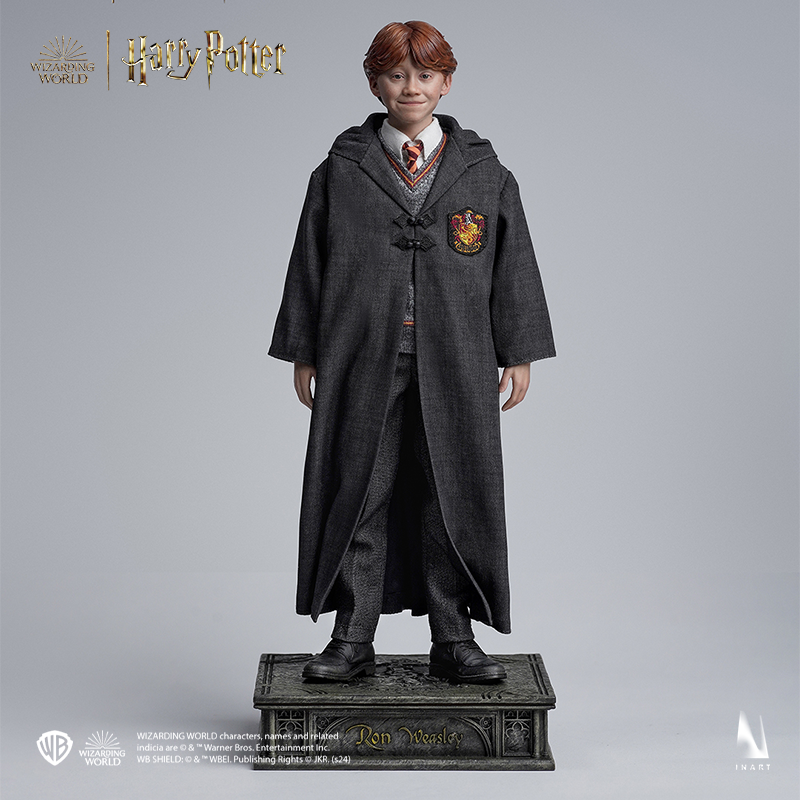 Miniature Ron Weasley in a whimsical and endearing pose