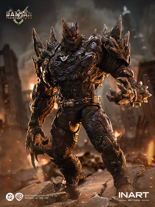 19.inart the devastator action figure presenting detailed figure craftsmanship with dynamic posing