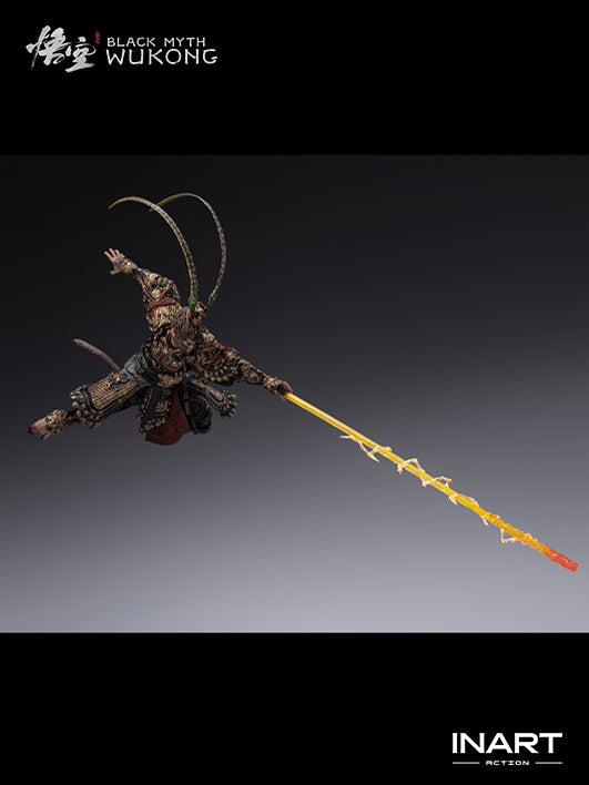 『黒神話: 悟空』 天命人・斉天大聖金甲Ver. 1/12 アクション フィギュア		