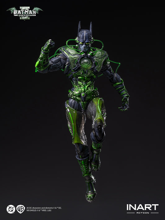 2.inart the dawnbreaker action figure from dark nights: metal - batman featuring figure movement and dynamic pose design