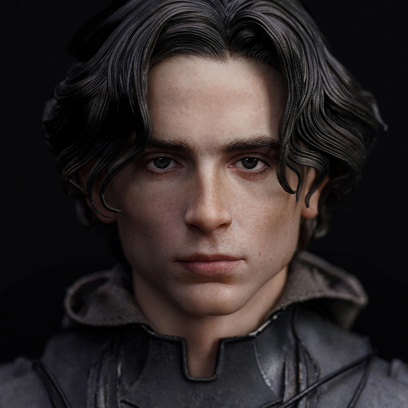 Dynamic pose and expression of Paul Atreides.