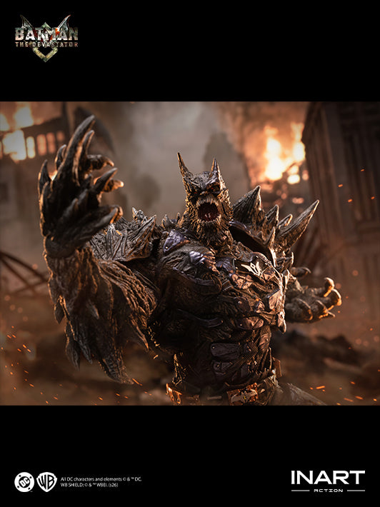 27.inart the devastator action figure from dark nights: metal with articulated figure joints for action poses
