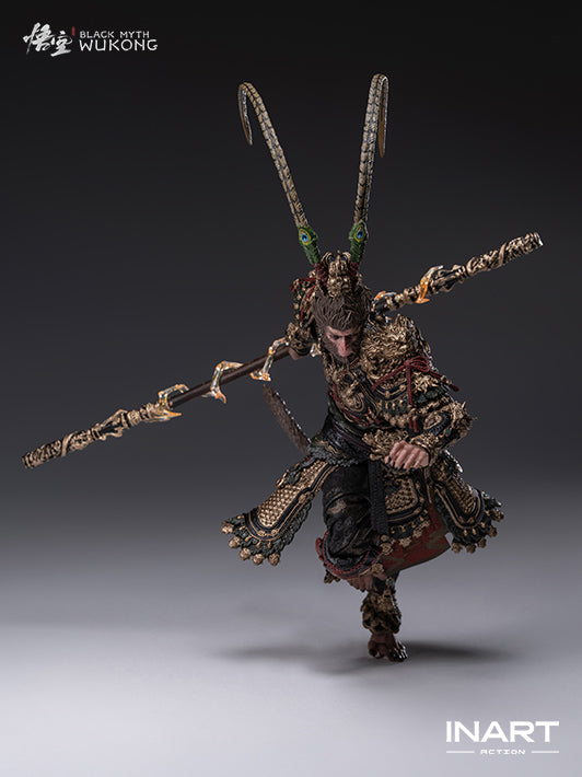 『黒神話: 悟空』 天命人・斉天大聖金甲Ver. 1/12 アクション フィギュア		