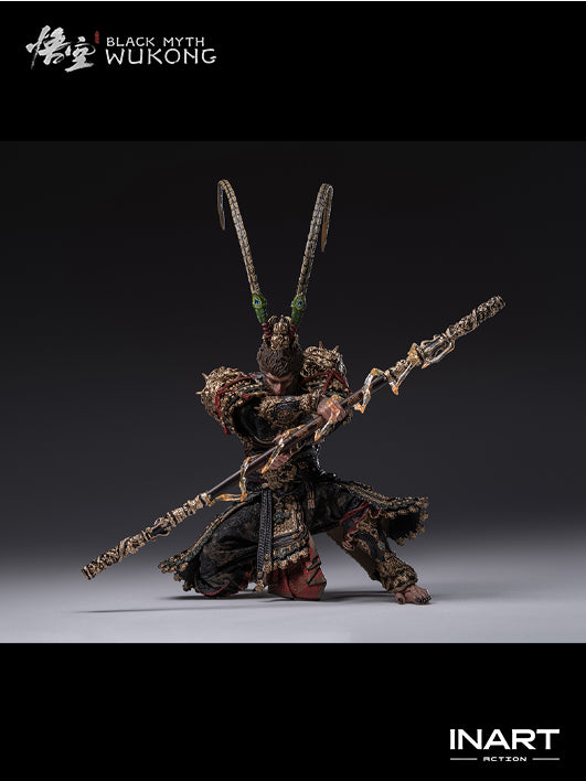 『黒神話: 悟空』 天命人・斉天大聖金甲Ver. 1/12 アクション フィギュア		