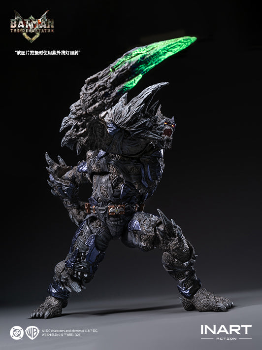 6.inart the devastator action figure with realistic painted figure details and movable joints