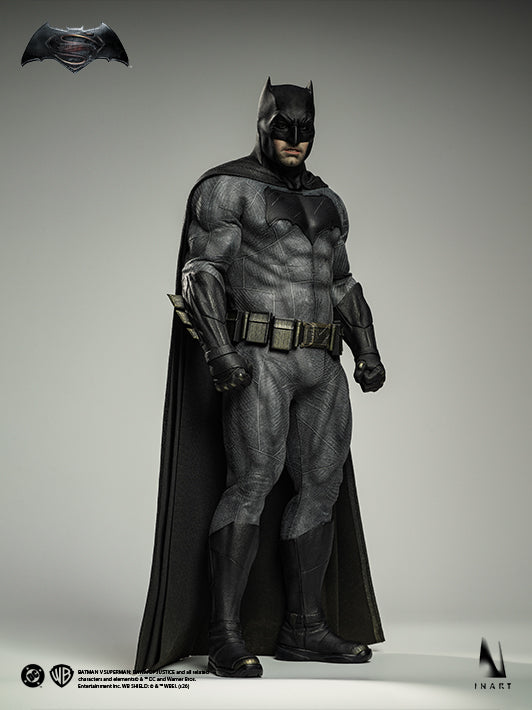 Batman collectible figure realistic weathering and battle-worn look