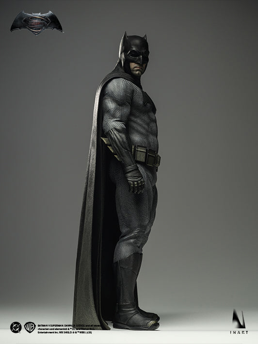 BvS Batman figure cape texture and flow detail close-up