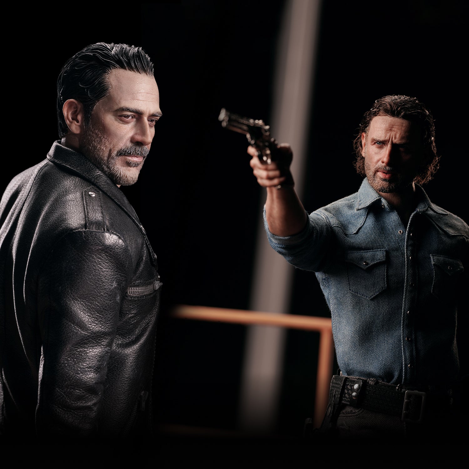 INART 1/6 action figure of Negan Smith and Rick Grimes. They are the most collectible things for The Walking Dead's Fans
