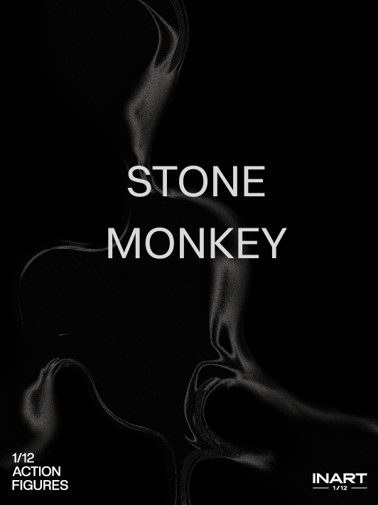 INART STONE MONKEY 1 12 Action Figure RSVP
