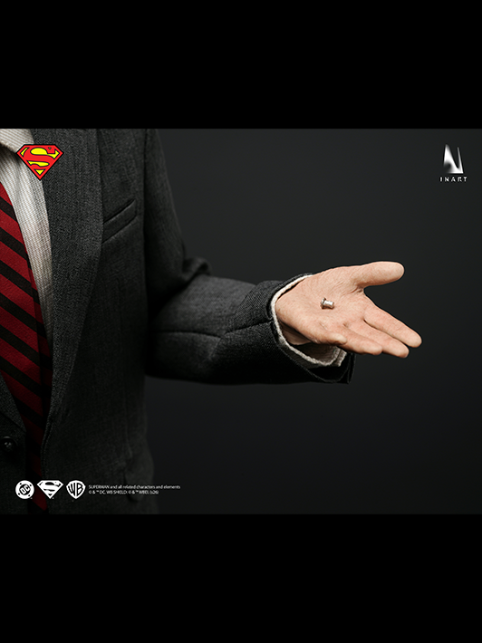 INART Superman collectible figure front and side display