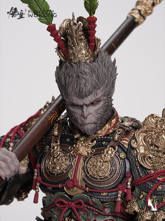INART The Great Sage's Broken Shell 1/6 collectible figure holding staff weapon in hand