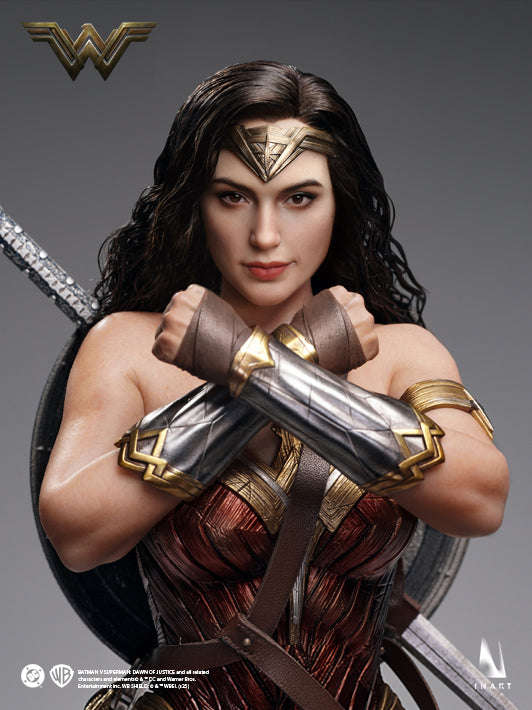 INART Wonder Woman 1 6 action figure, highly detailed likeness from Batman vs Superman Dawn of Justice