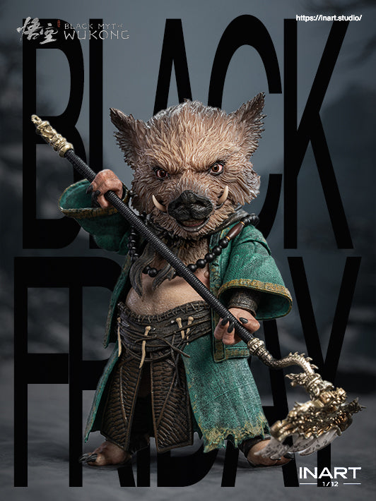 INART_bajie_action_figure_with_movable_mouth_inspired_from_Blackmyth_Wukong