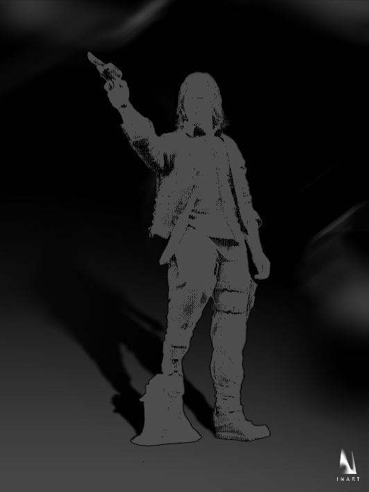 RSVP image of Daryl Dixon 1 6 Collectible Figure Created by INART