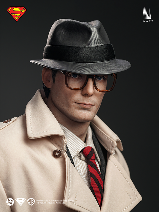 Superman 1978 figure portrait with soft lighting