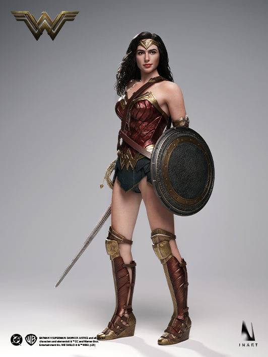 Wonder Woman action figure with Lasso of Truth and Bracelets of Submission, collectible from DC Universe